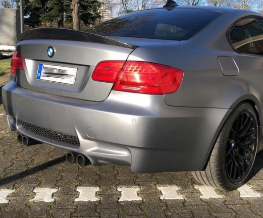 Heckspoiler Cap Carbon BMW 3er E92 Lippe - leoderm3