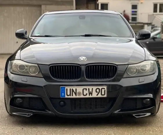Flaps ABS schwarz glänzend BMW 3er E90 E91 LCI - leoderm3